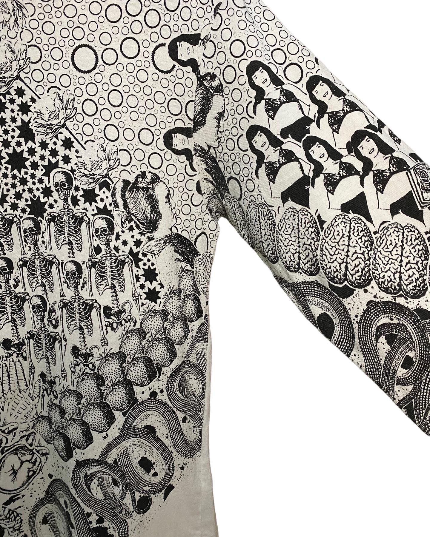 Vintage Hysteric Glamour Snake Print Long Sleeve Tshirt - Etsy