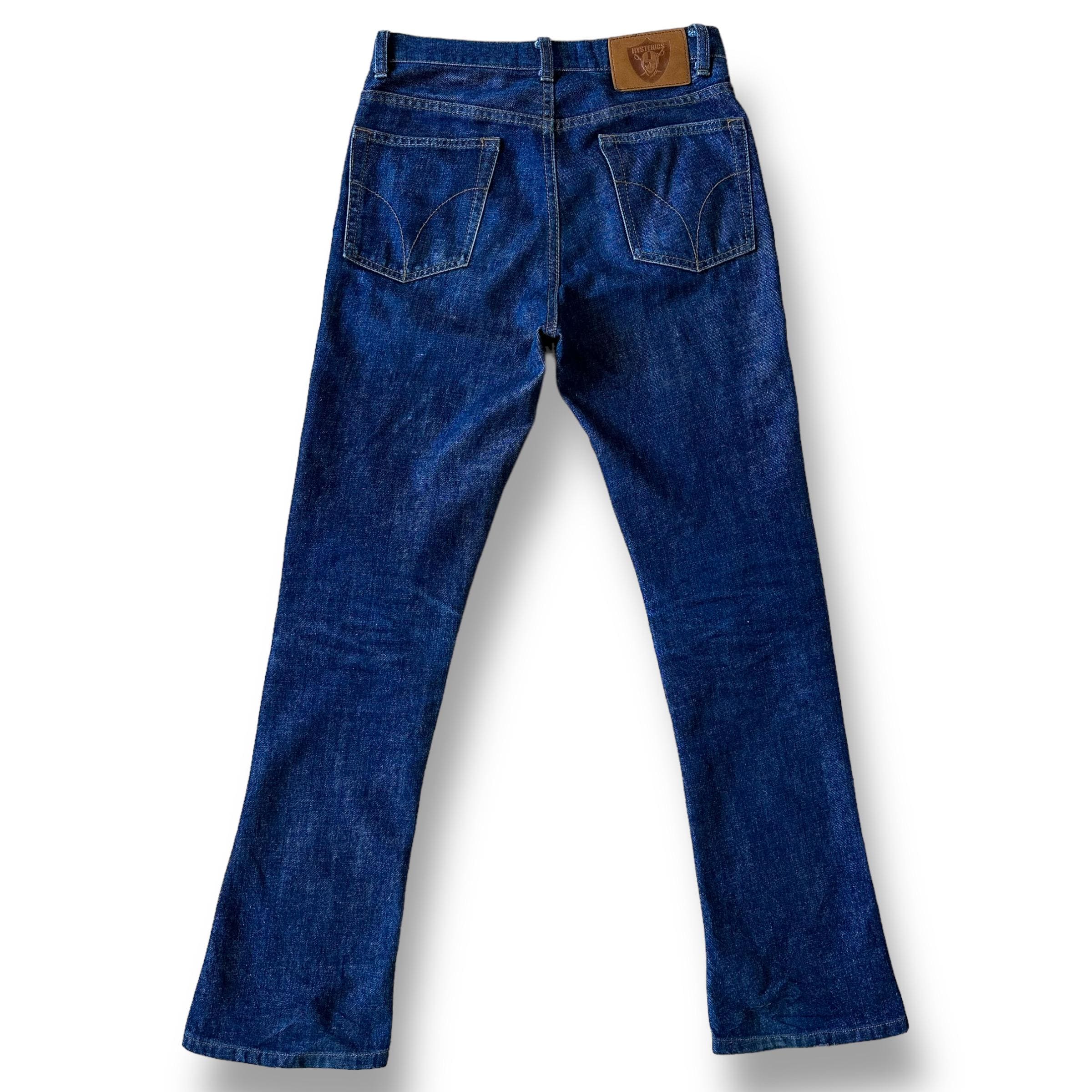 Vintage 90's Hysteric Glamour Bootcut Denim Jeans - Etsy