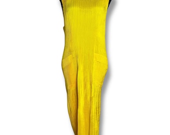 イッセイミヤケ　プリーツエプロンドレス ヴィンテージ イッセイミヤケ プリーツエプロンドレス 日本製 日本の