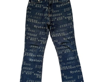 Hysteric Glamour Typewriter Denim Jeans