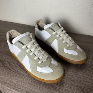 adidas gazelle silver green womens Tonal Replica Sneaker in Black  SVRN