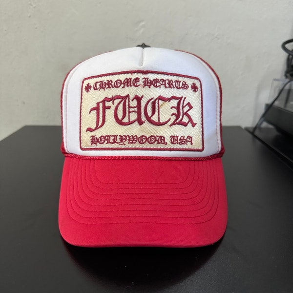 Vintage Chrome Hearts Fuck Trucker Hat