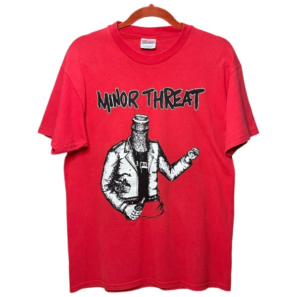 Minor Threat Band Logo Tshirt
