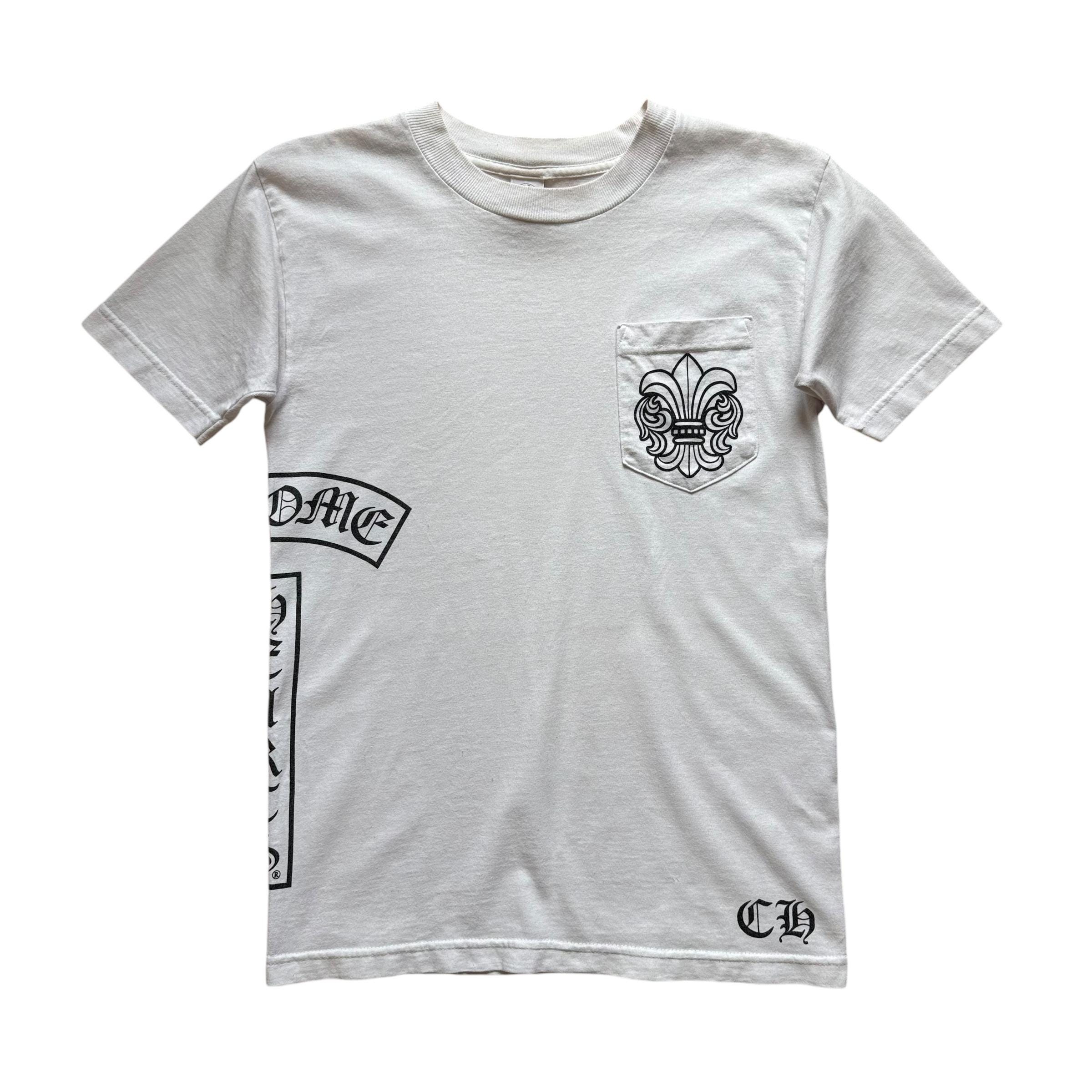 Chrome Hearts White Shirt - Etsy Chrome Hearts White Shirt - Etsy