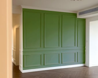 French Style Wall Panel Kit: Pre-Cut DIY Wall Decor