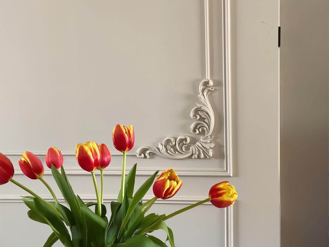 Paintable Wall Panel Kit: DIY Decorative Corner, Custom Sizes - Etsy