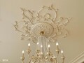 Paintable Wall Decor Kits, French Chandelier Bases, Circular Ceiling Decoration Kits, Ceiling Chandelier Decorations, Custom Sizes.