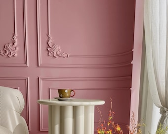 French Decorative Corner Kits: Paintable DIY Wall Panels