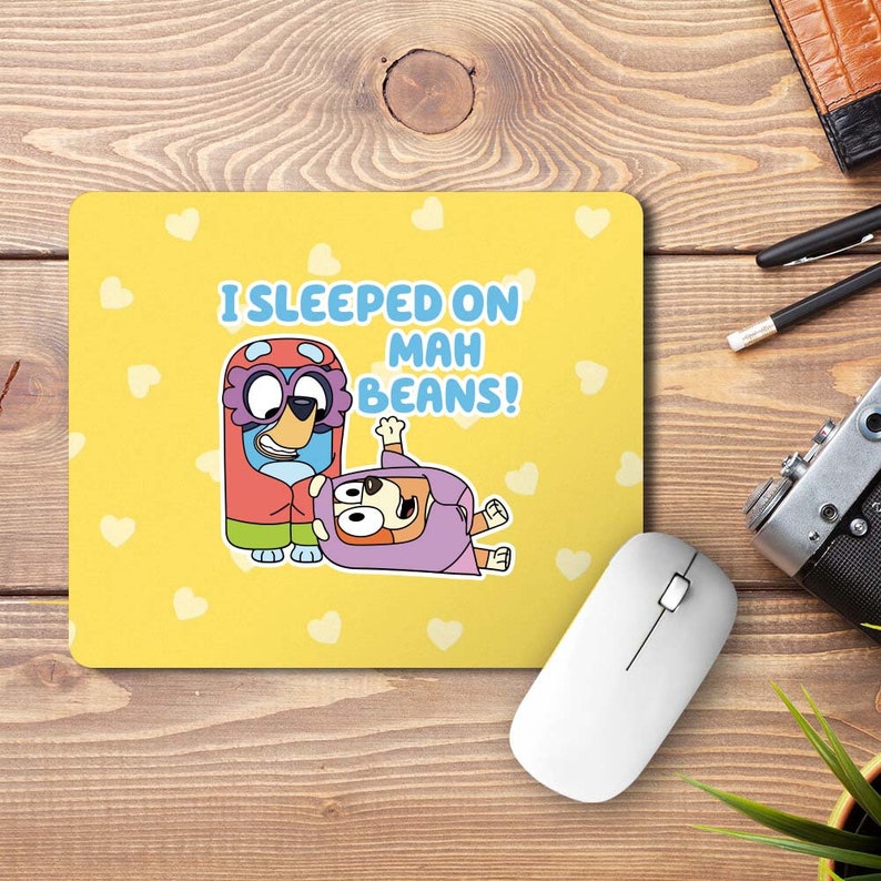 Custom Mouse Pad Bluey Mouse Pad Etsy Canada
