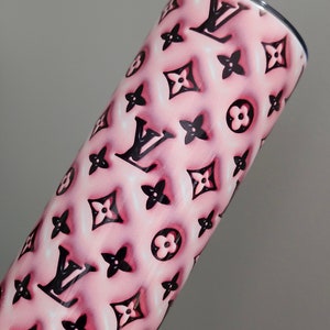 pink louis vuitton tumbler