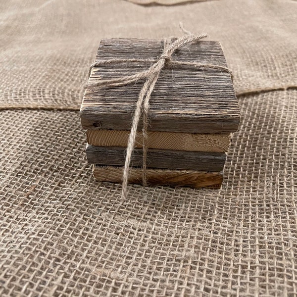 Rustic Barnwood Coasters