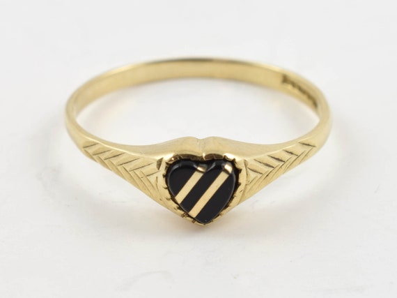 Pre-Loved SOLID HALLMARKED GOLD 9ct Sweetheart Ba… - image 2