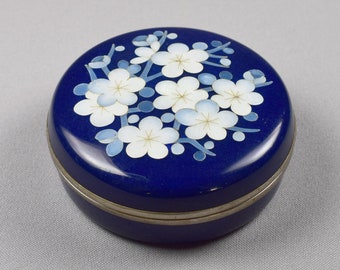 ヴィンテージ安藤七宝七宝花瓶：緑釉牡丹模様 - Etsy 日本