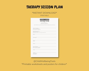 PLAN SESJI TERAPEUTYCZNEJ
