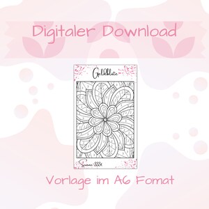 Money blossom - savings challenge - savings template money flower - digital download - save 333 euros