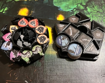 Betrayal at House on the Hill Token Organizer - 1st and 2nd Edition