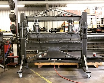 DXF Files and Build Plans - 63 Inch Hydraulic Press Brake