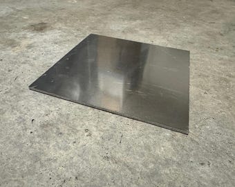 Aluminum Square 1/8 or 3/16 inch thick Plate CNC Cut