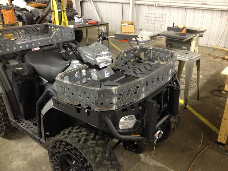 Custom Rear Atv Rack DXF File - Polaris WV850 ATV Rear Rack - Etsy