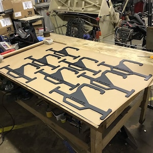 Heavy Duty Body Armor Hangers - DXF File