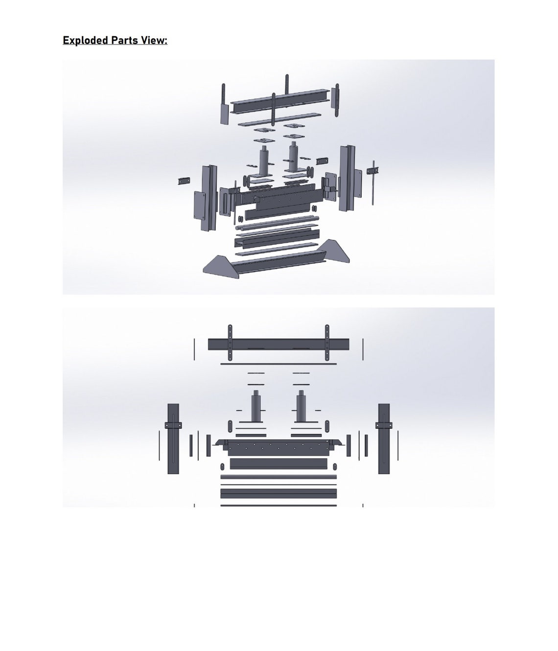 36 Inch Hydraulic Press Brake DXF Files and Build Plans - Etsy