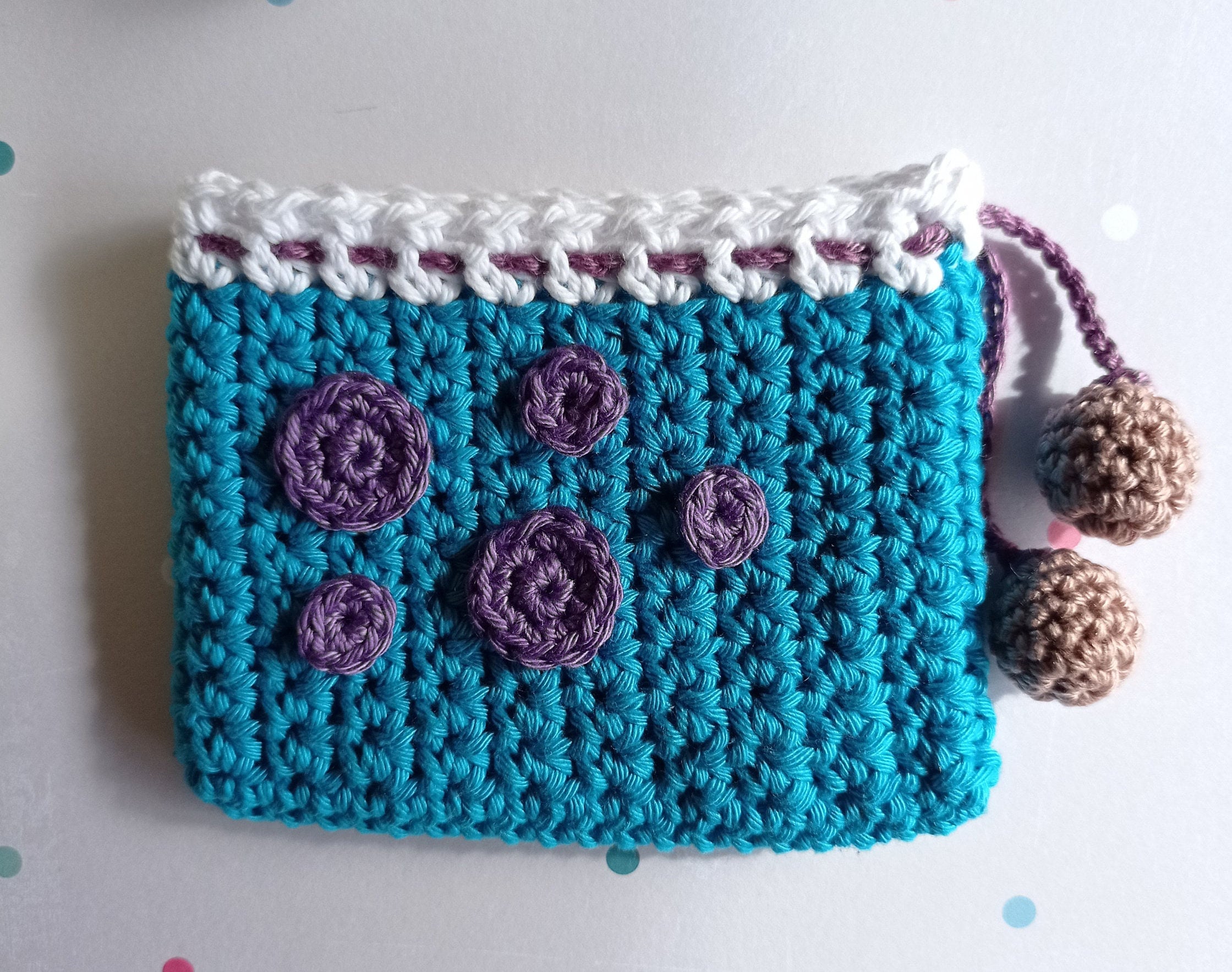 Monederos a crochet para niñas deals