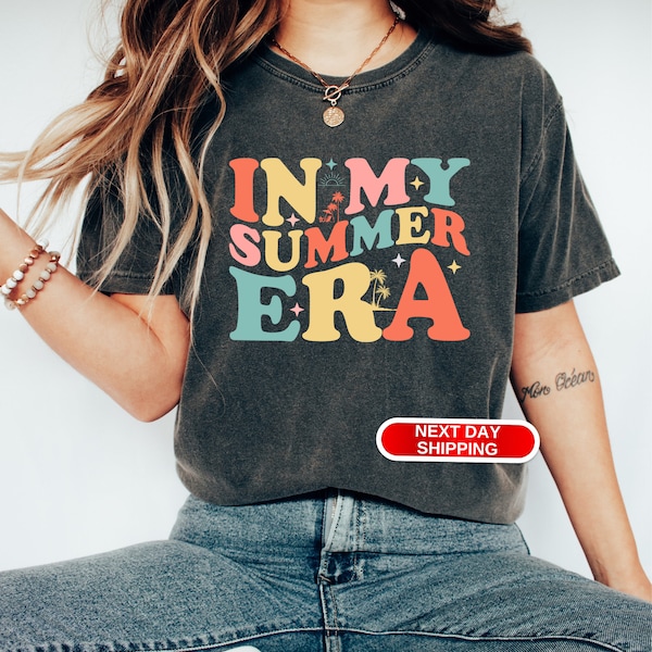 In My Summer Era Shirt, Last Day of School Teacher End of Year Gift For Teacher T-shirt, Out for Summer End of Year Teacher Gifts Tee