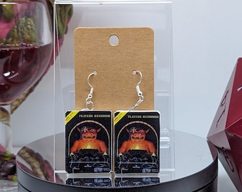 Pendientes de mesa / Pendientes TCG / Regalo para frikis / Joyería D&D / Pendientes TTRPG