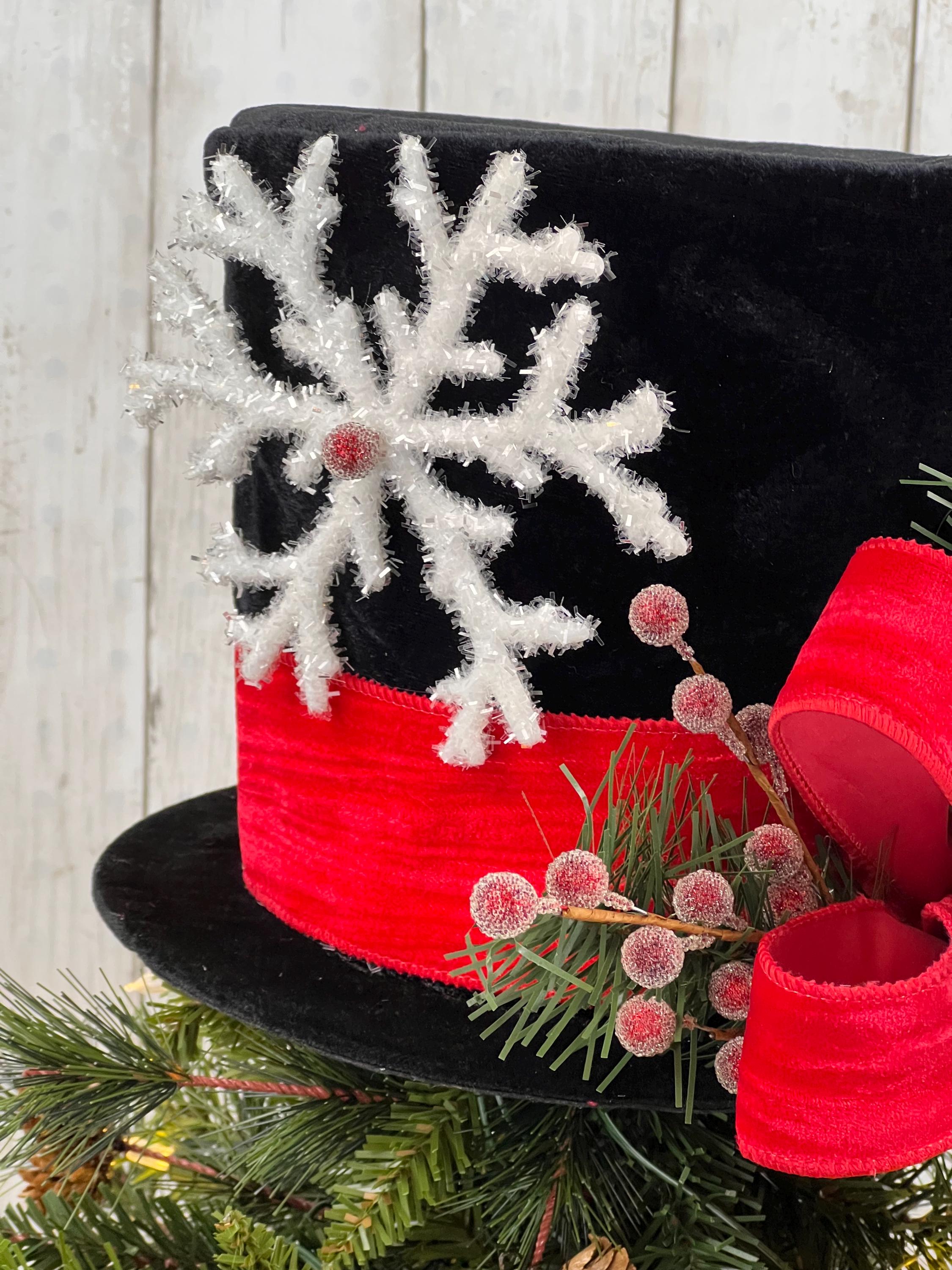 Snowman Hat For Tree Toppernull