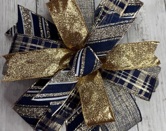 Christmas Wreath Bow, Christmas Bow, Christmas Swag Bow, Christmas Lantern Bow, Christmas Decoration, Wreath Embellishment