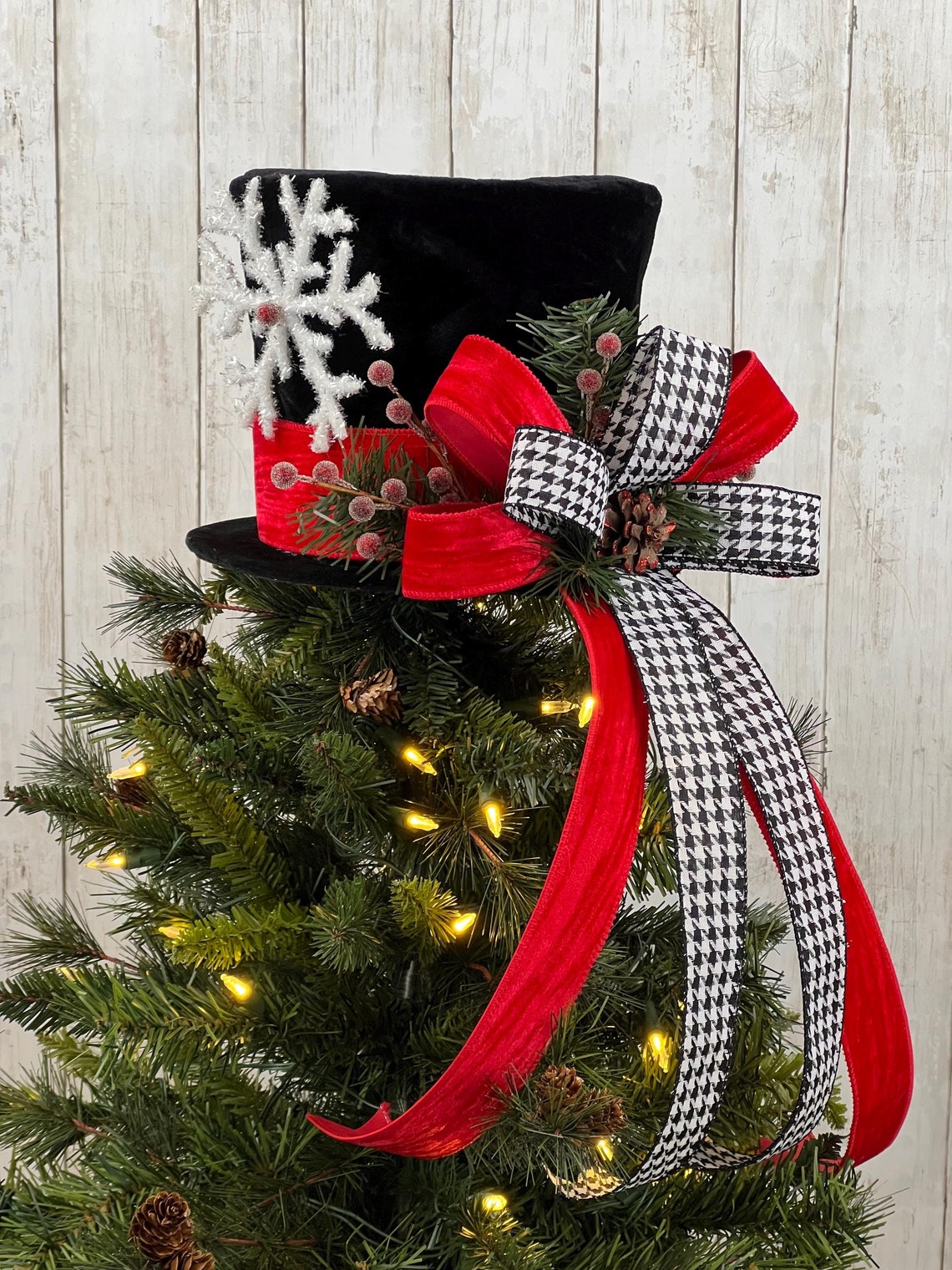 Snowman Hat For Tree Topper