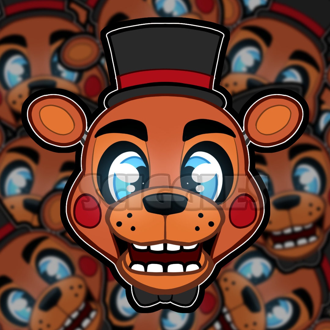 Five Nights at Freddy's Sticker FNAF Toy Freddy 