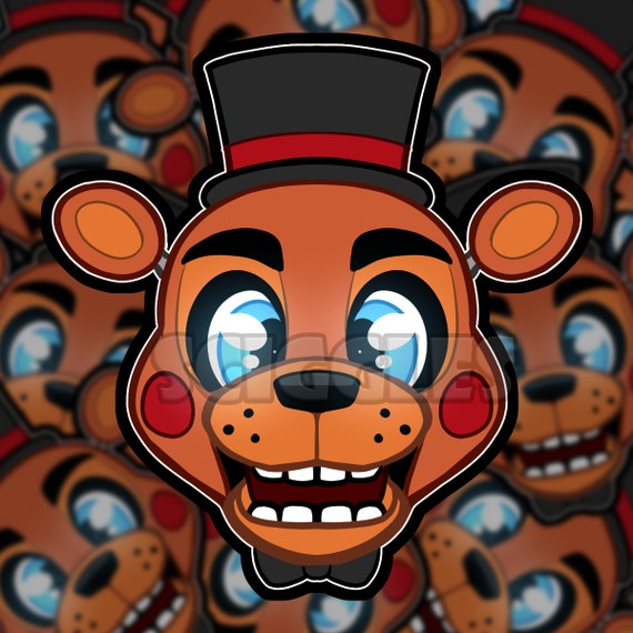 Withered Freddy Stickers for Sale