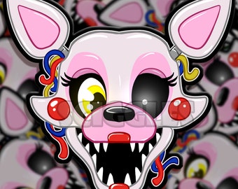 FNaF: Mangle Art Print for Sale by Nullkunst