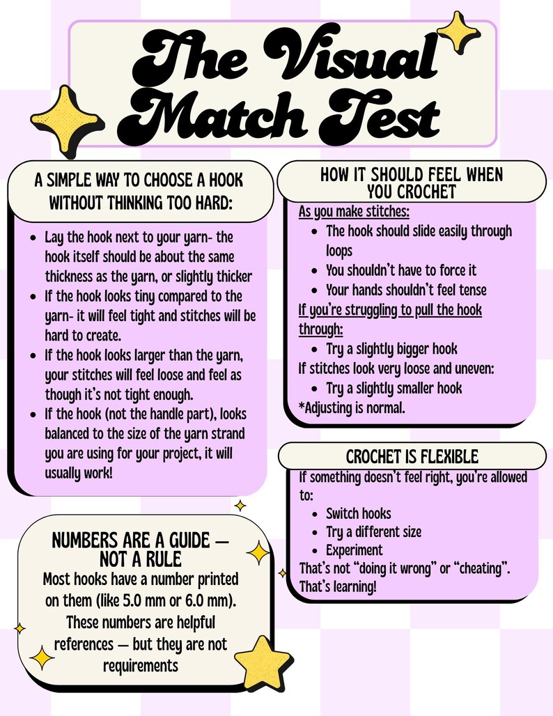 Crochet Hook Sizes & Yarn Weights Guide for Beginners | Crochet Basics ...