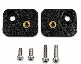 Low-Profile JDM to USDM License Plate Adapter Kit with Stainless Hardware