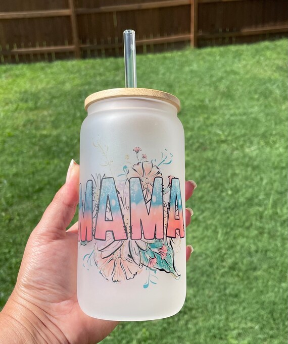 Frosted Iced Coffee Glass Can Iced Coffee Can Libbey Etsy
