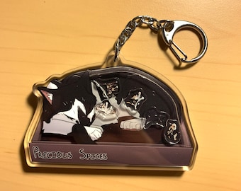Keiki and the Precious Spices Shaker Keychain