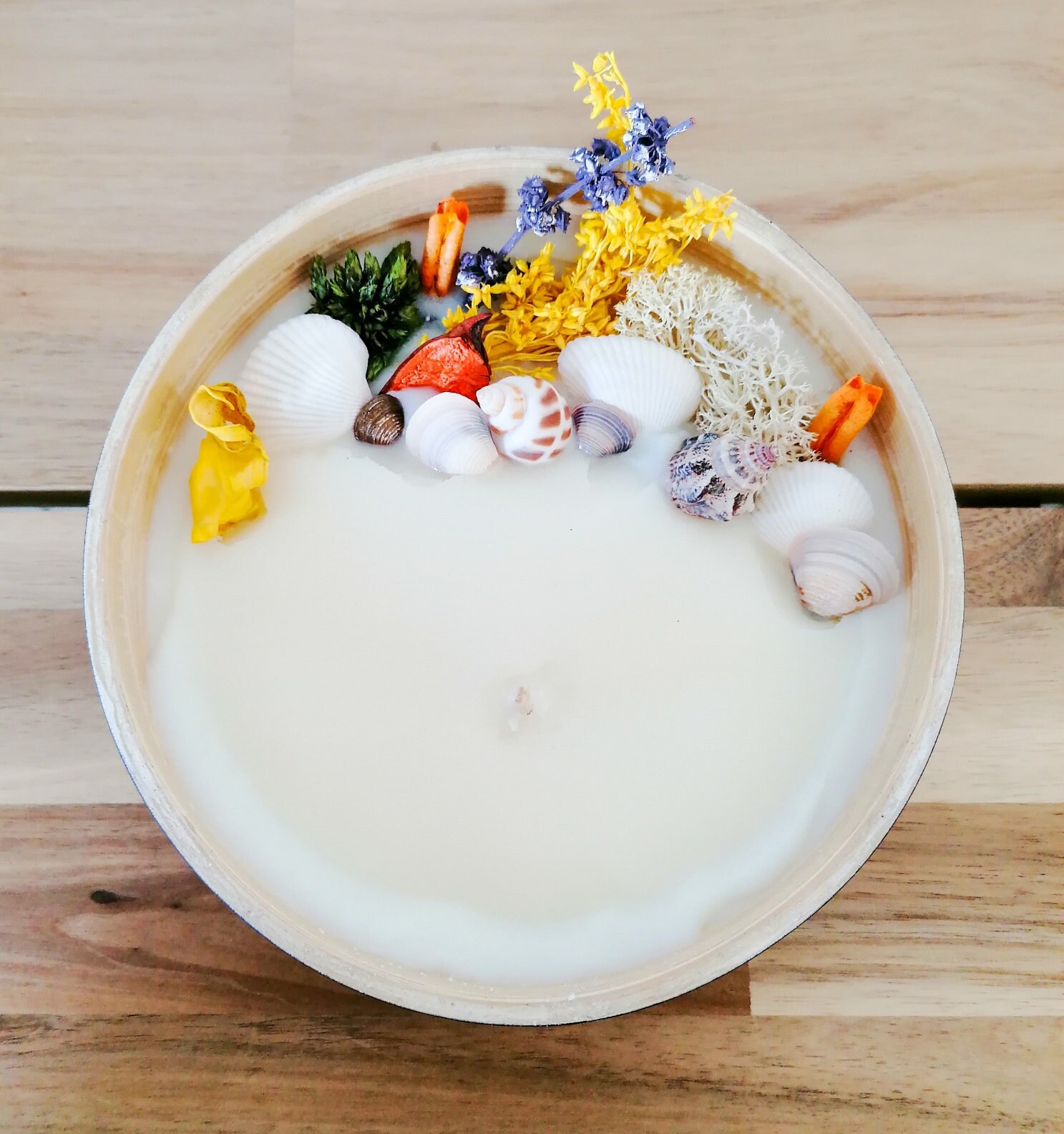 Bougie Vacances à La Plage