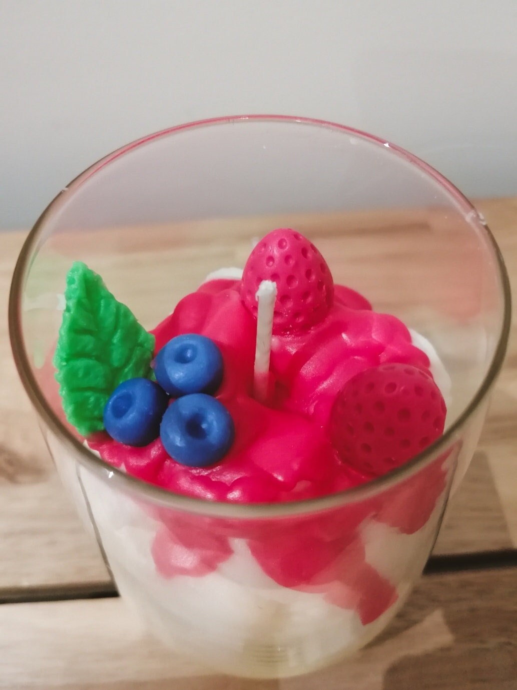 Bougie Chantilly Fruits Rouges