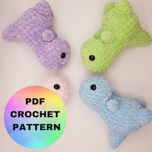 Mini Dinosaur crochet Pattern / Trex Crochet Pattern / Dinosaur Crochet Pattern