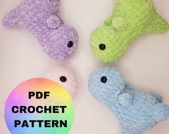 Mini Dinosaur crochet Pattern / Trex Crochet Pattern / Dinosaur Crochet Pattern