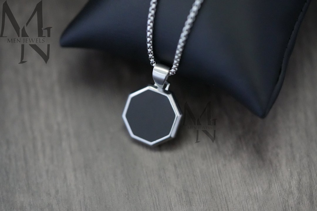 TATIANA☆[Silver925] Star Toggle 6ｍｍ Onyx Necklace Designer fashion, Seoul-fully created | W Concept