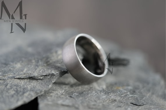 Titanring 'I Love You' ♡ – 5 Mm Breiter Verlobungs- Oder Hochzeitsring, Graviert