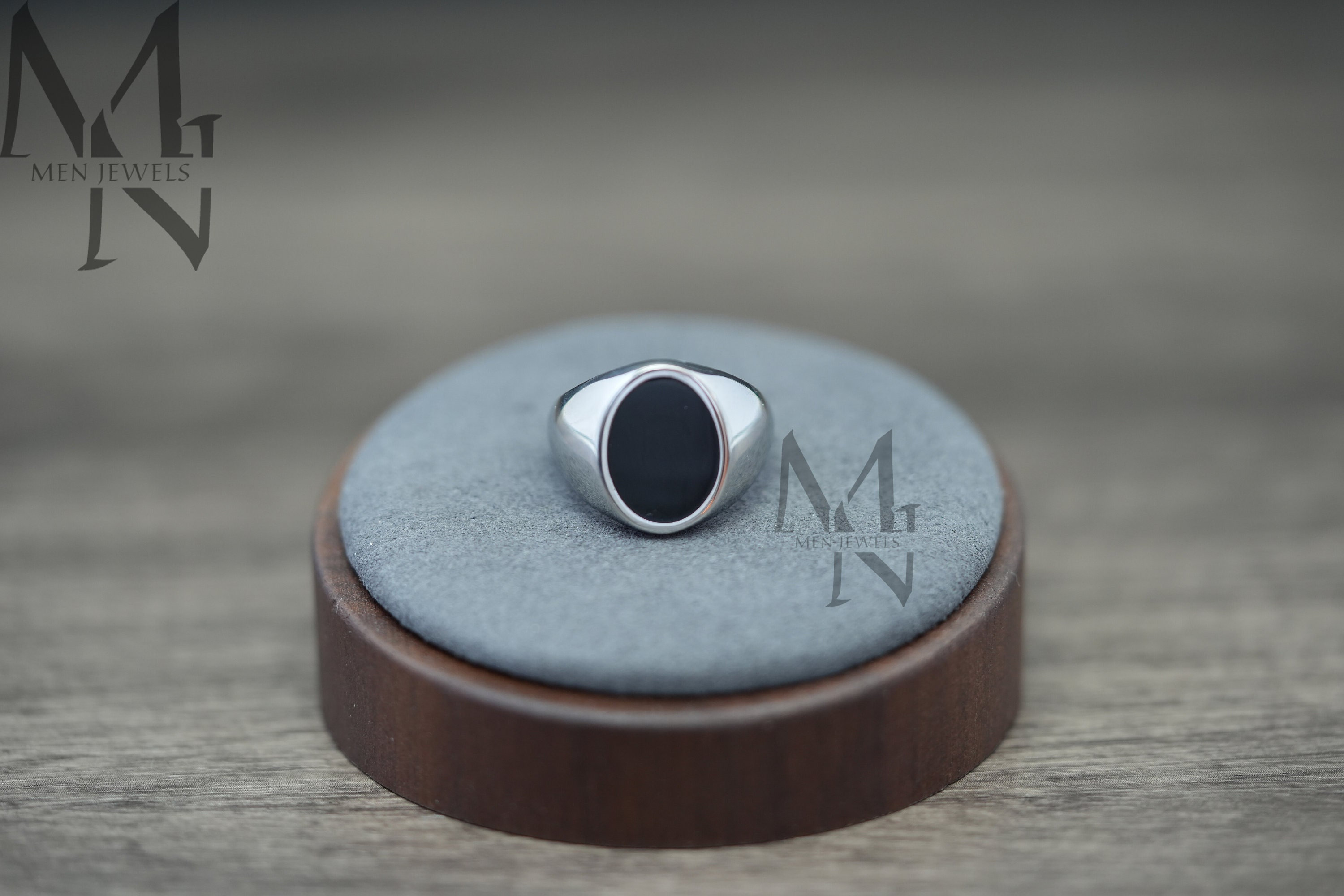 専用　SILVER925 CIRCLE ONYX RING/シルバー/リング Circle Onyx Ring - Etsy