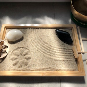 Mindful relaxation at home and in the office. Japanese decoration for your meditation practice. Also as a gift for Easter. image 3