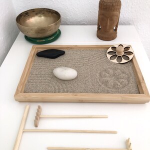 Mindful relaxation at home and in the office. Japanese decoration for your meditation practice. Also as a gift for Easter. image 5