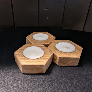 Hexagon Tealight Single Candle holder