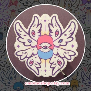 Mini Seraph LTS Biblically Accurate Angel vinyl sticker