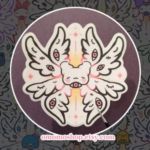 Mini Seraph HanaOB Biblically Accurate Angel vinyl sticker